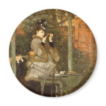 At the Rifle Range by James Tissot Fridge Magnets