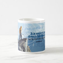At The Top inspirational mug