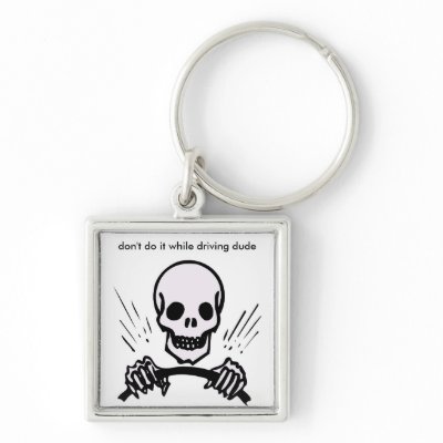 At The Wheel Keychains by Paddydee56