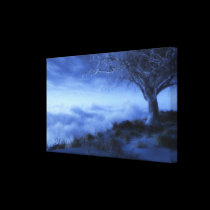 At World's Edge (Winter) canvas prints