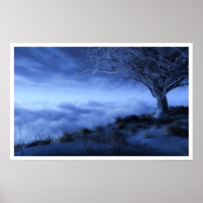 At World's Edge (Winter) Posters by digitalblasphemy