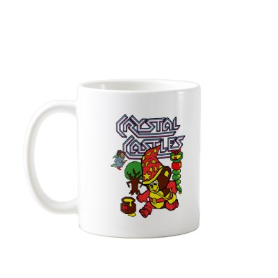Atari Crystal Castles Bentley Bear Coffee Mugs by Atari