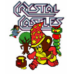 Atari Crystal Castles Bentley Bear t-shirts