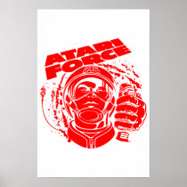 Atari Force Red Posters