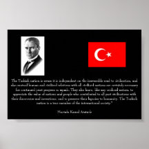 Ataturk - On Turkey and Int'l Society Posters