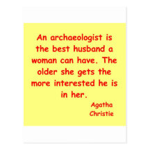 atchaeologist husband post cards