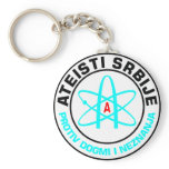 Ateisti Srbije Keychains