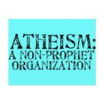Atheism: A Non-Prophet Organisation postcards