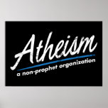 Atheism: A non-prophet organisation posters