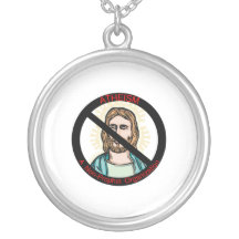 Atheism A Non Prophet Organization Necklace