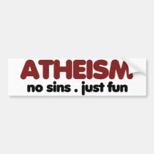 Atheism Bumper Stickers
