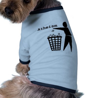 Atheism Pet T-shirt by Katagatame