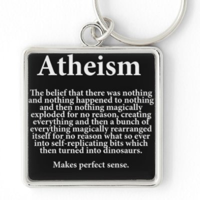 Atheism Key Chains by alien2thisworld