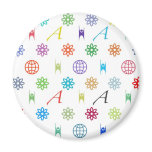 Atheism Monogram Magnets