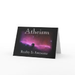 Atheism, Reality is awesome Greeting Cards