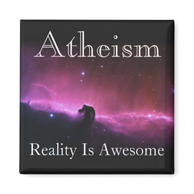 Atheism, Reality is awesome Refrigerator Magnets by briman232
