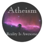 Atheism, Reality is awesome Stickers
