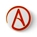 Atheism Symbol buttons