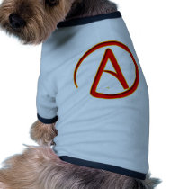 Atheism Symbol Pet T Shirt