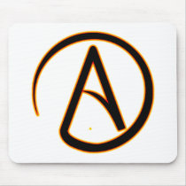 Atheism Symbol Mousepad