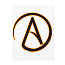 Atheism Symbol Post Cards