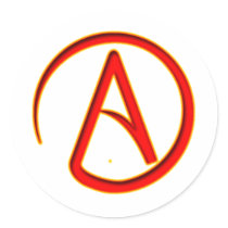 Atheism Symbol Sticker