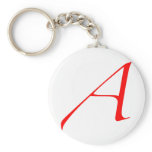 Atheist "A"  logo Keychain