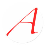 Atheist "A"  logo Sticker