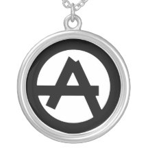 Atheist "A" Shield Necklaces