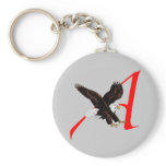 Atheist American Eagle Keychain