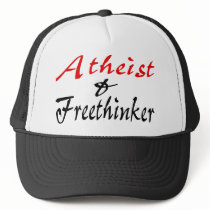 Atheist and Freethinker Trucker Hats