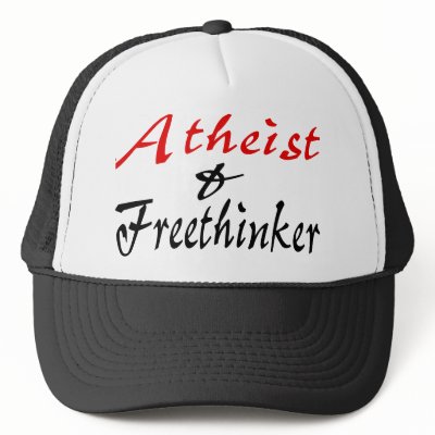 Atheist and Freethinker Trucker Hats by EllesPlanet