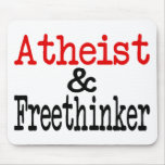 Atheist and Freethinker mousepads