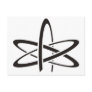 Atheist Atom Post Card