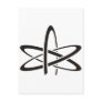 Atheist Atom Post Card