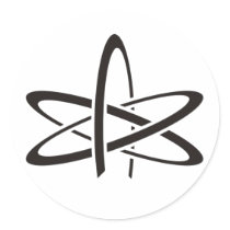 Atheist Atom Sticker