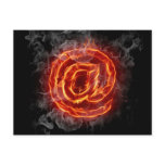 Atheist - burning A @ Post Cards