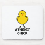 Atheist Chick Mouse Pad