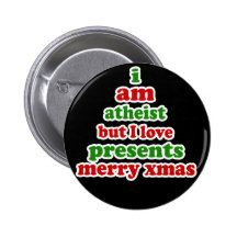 Atheist Christmas Buttons