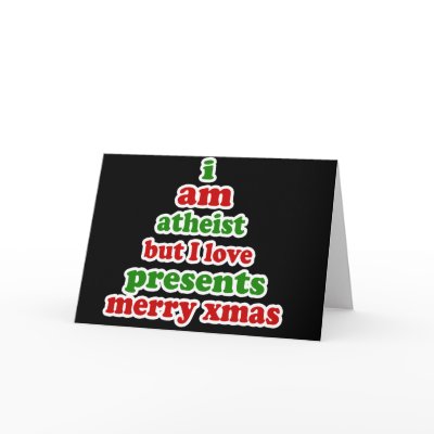 Atheist Christmas Cards by BoogieMonst