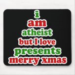 Atheist Christmas mousepads