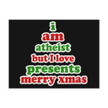 Atheist Christmas postcards