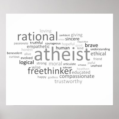 Atheist Cloud by AtheismApparel