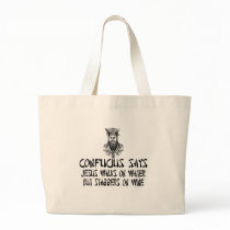 Atheist Confucius Bags