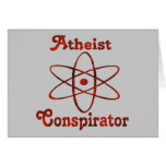 Atheist Conspirator Greeting Cards