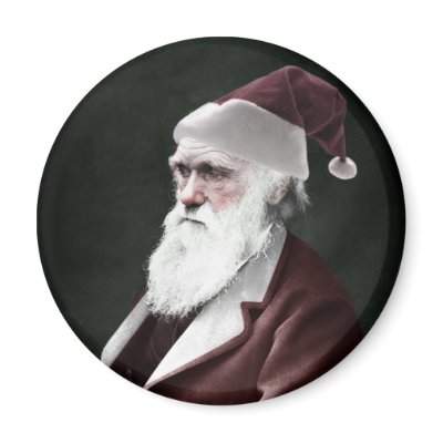 Atheist - Darwin Christmas as Santa Claus by AtheistApparel