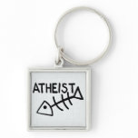 Atheist Fish Key Chains