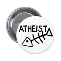 Atheist Fish buttons