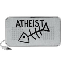 Atheist Fish Portable Speakers