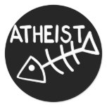 Atheist Fish Sticker